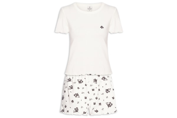 Pijama Feminino - Bege