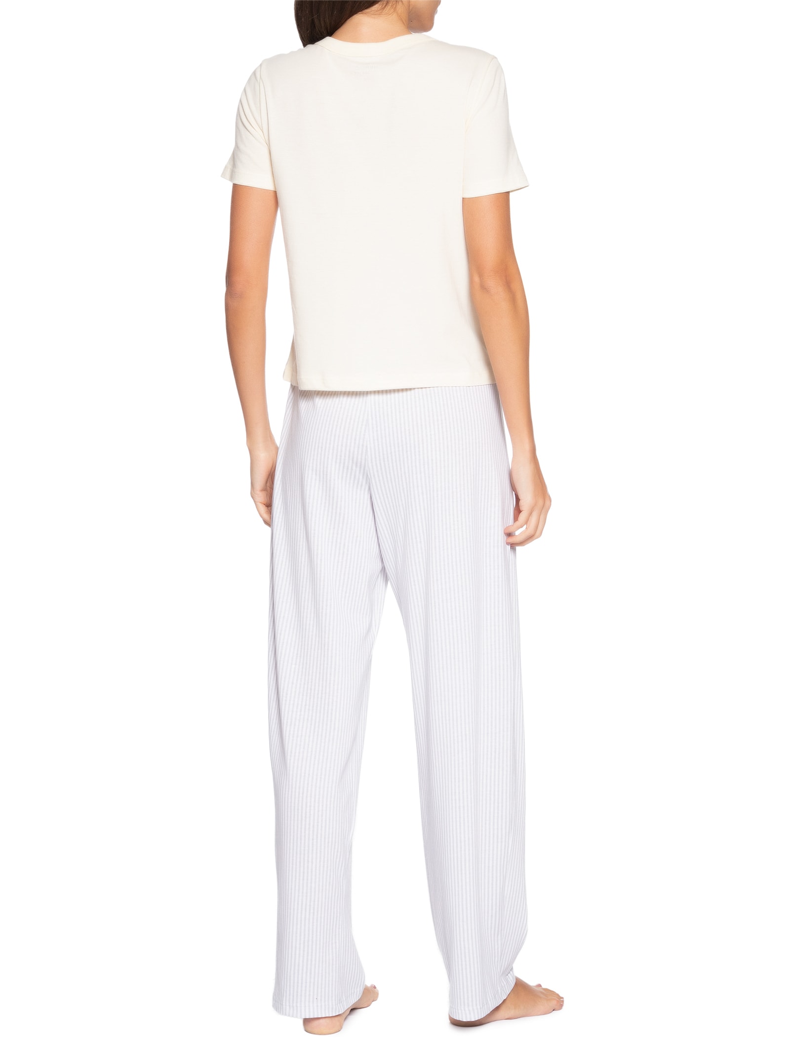 Pijama Feminino Bege Hering Intimates