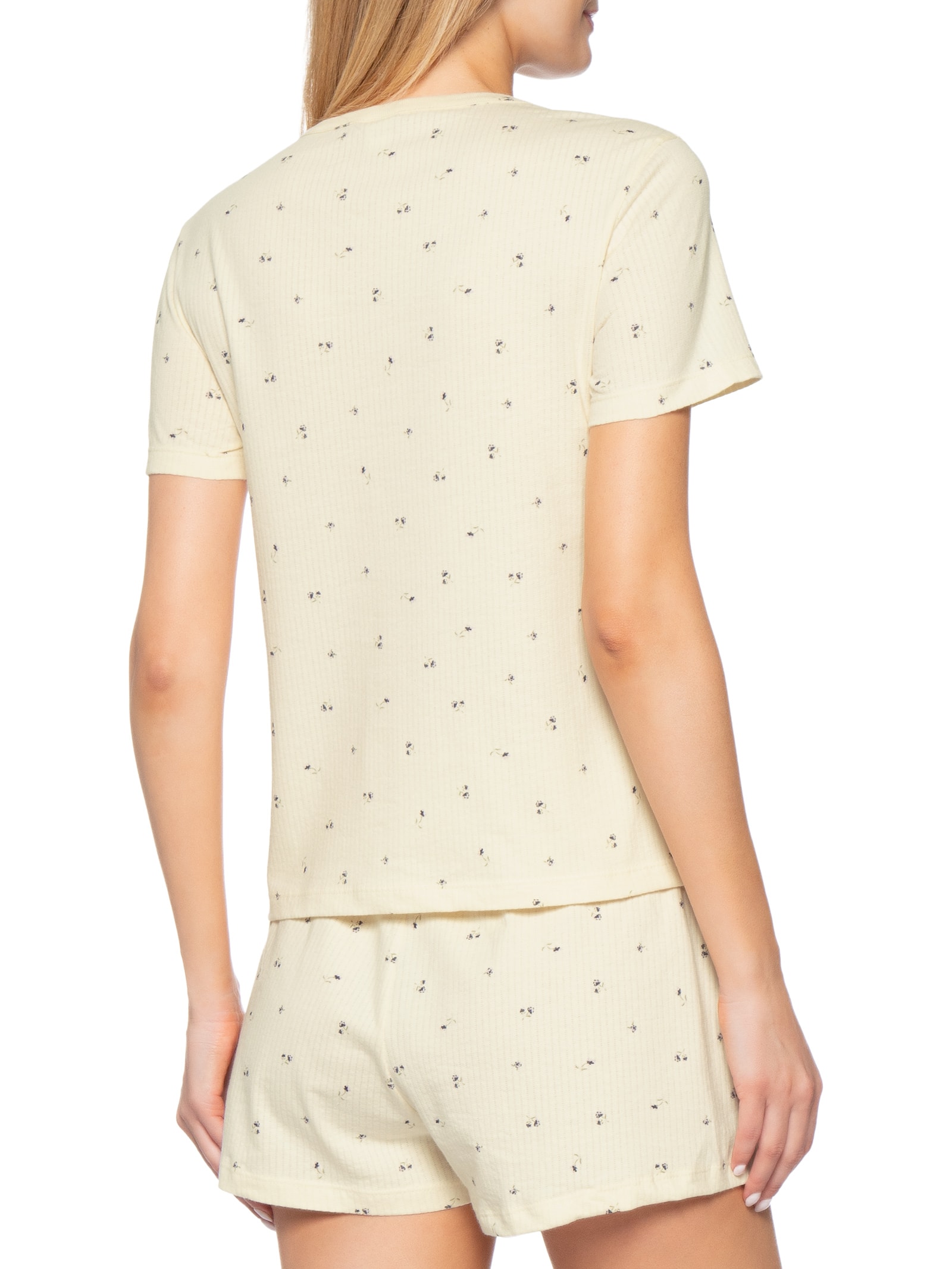Pijama Feminino Bege Hering Intimates
