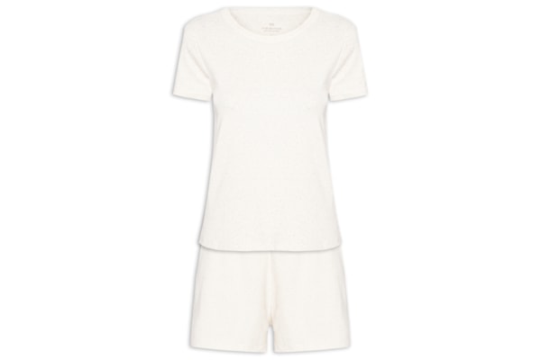 Pijama Feminino - Branco