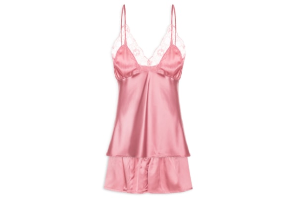 Pijama Feminino Cetim Gabriela - Rosa