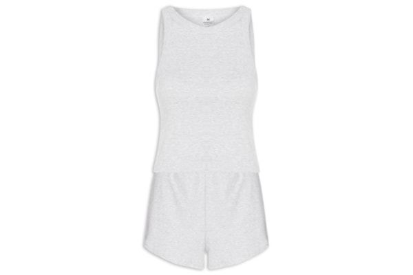 Pijama Feminino - Cinza