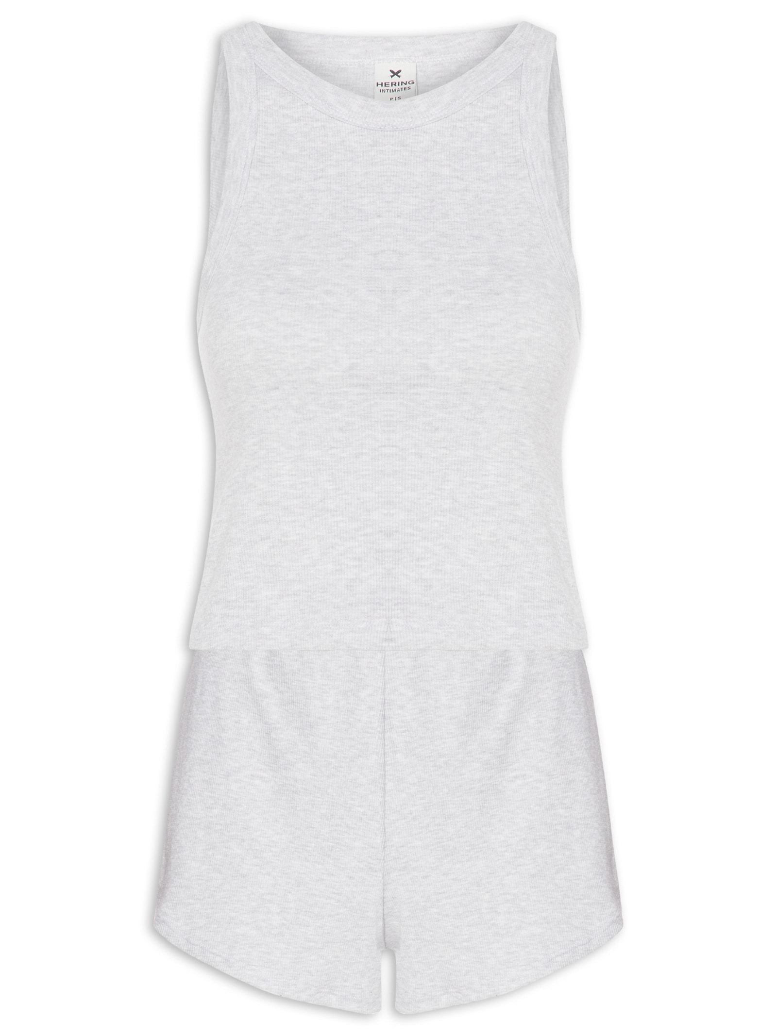 Pijama Feminino Cinza Hering Intimates