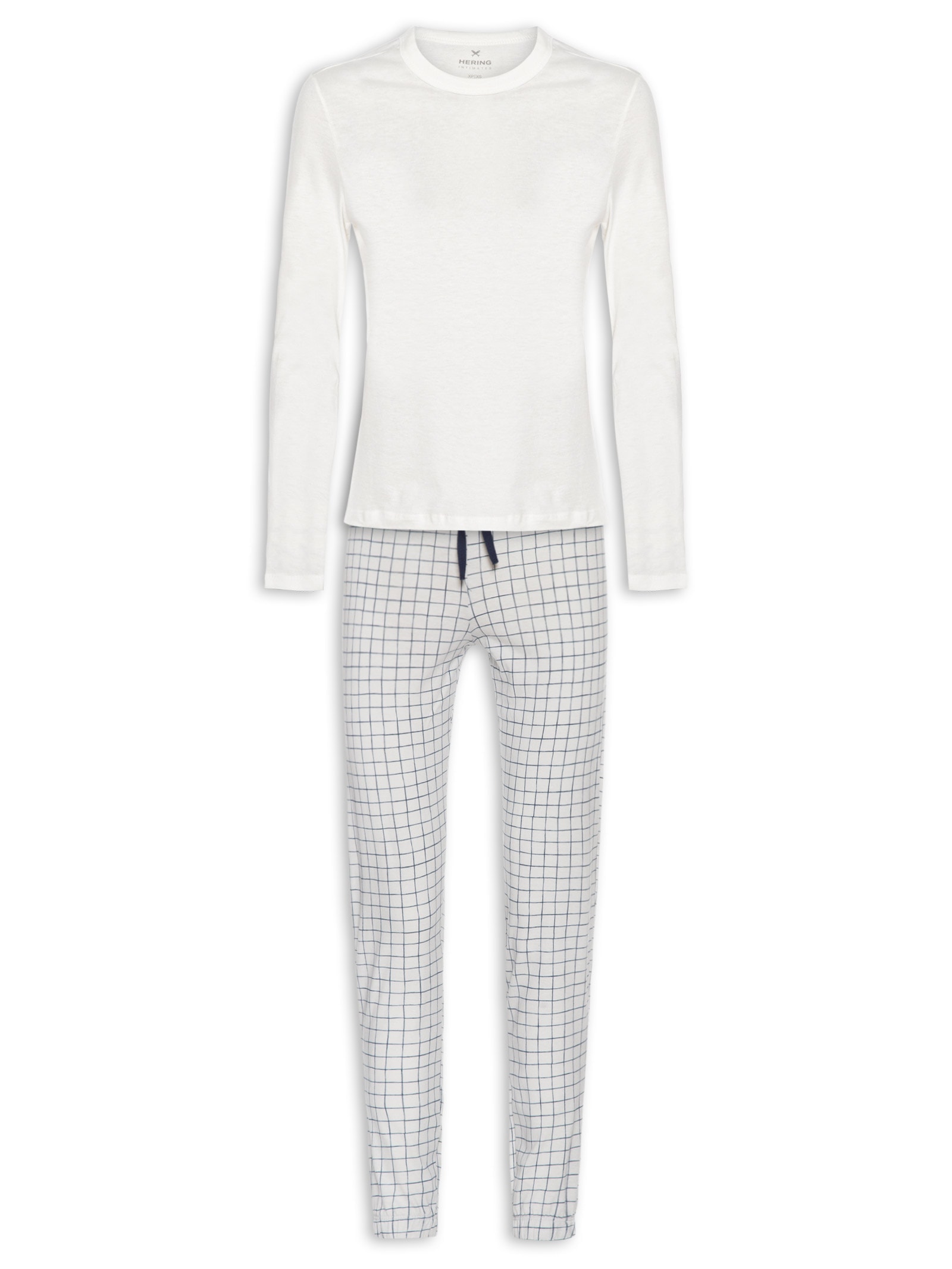 Pijama Feminino Cinza Hering Intimates