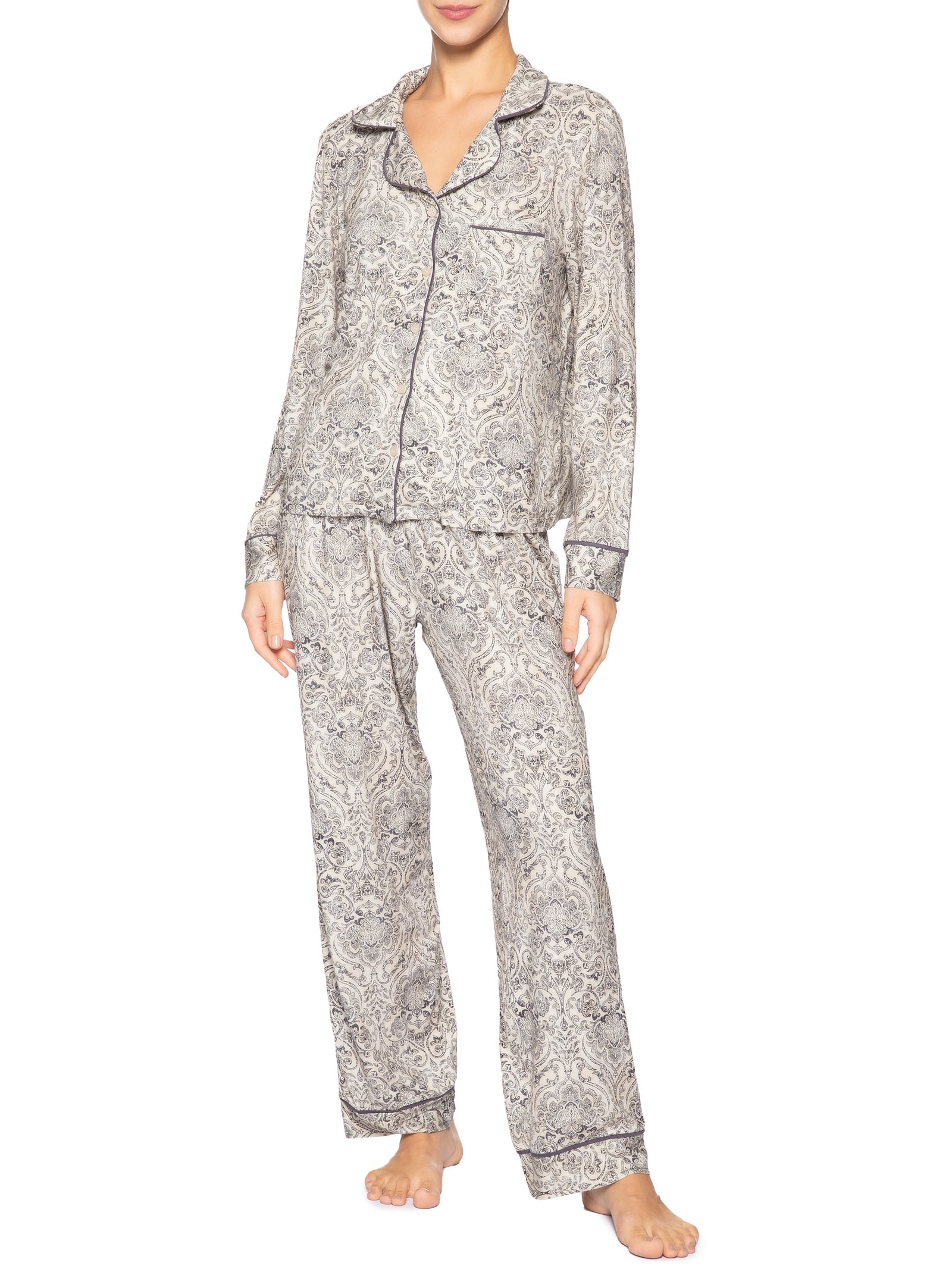 Pijama Feminino Cinza Valisere