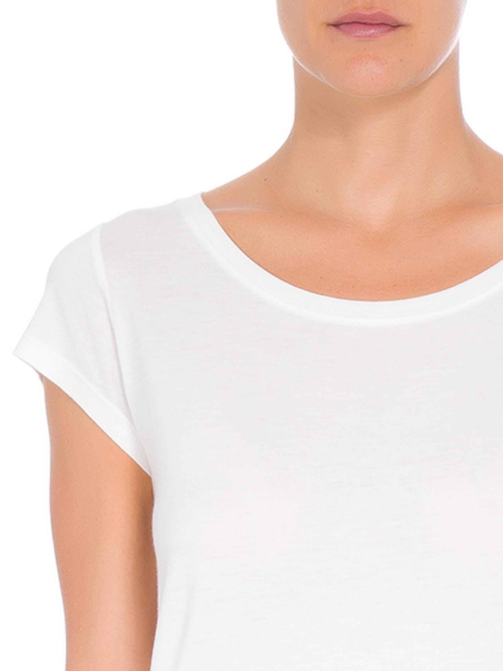 Pijama Feminino Curto Algodão Pima Off White '2Essential