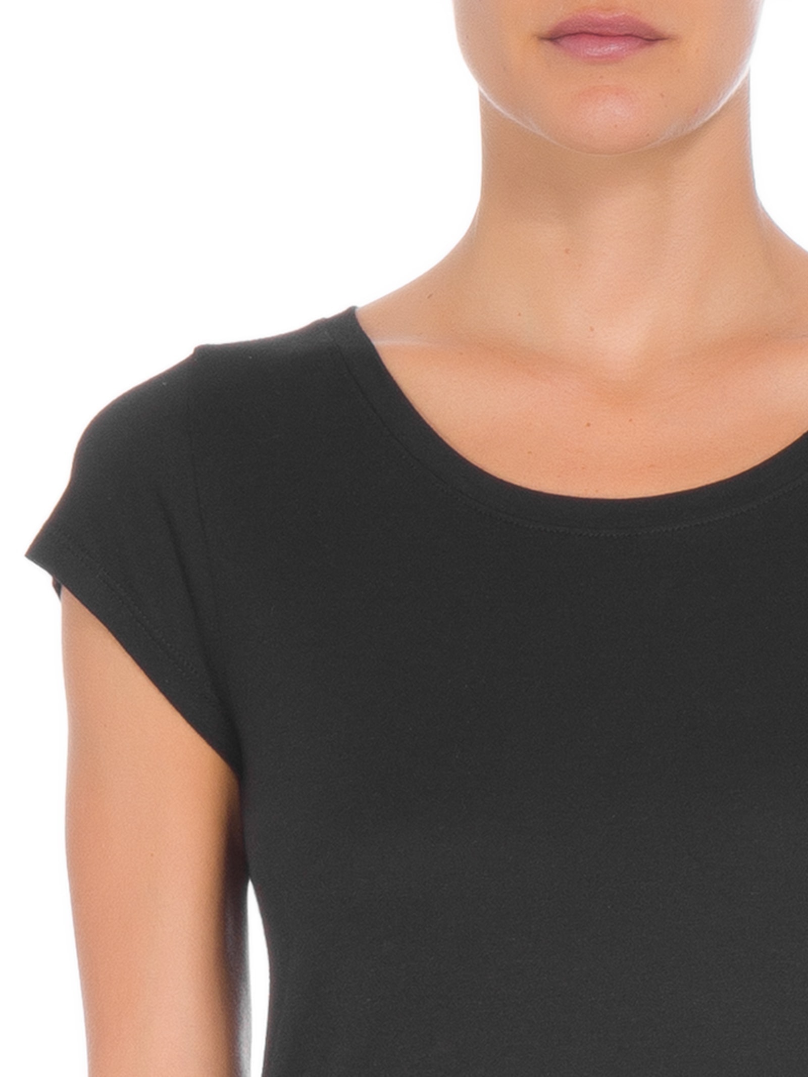Pijama Feminino Curto De Algodão Pima Preto '2Essential