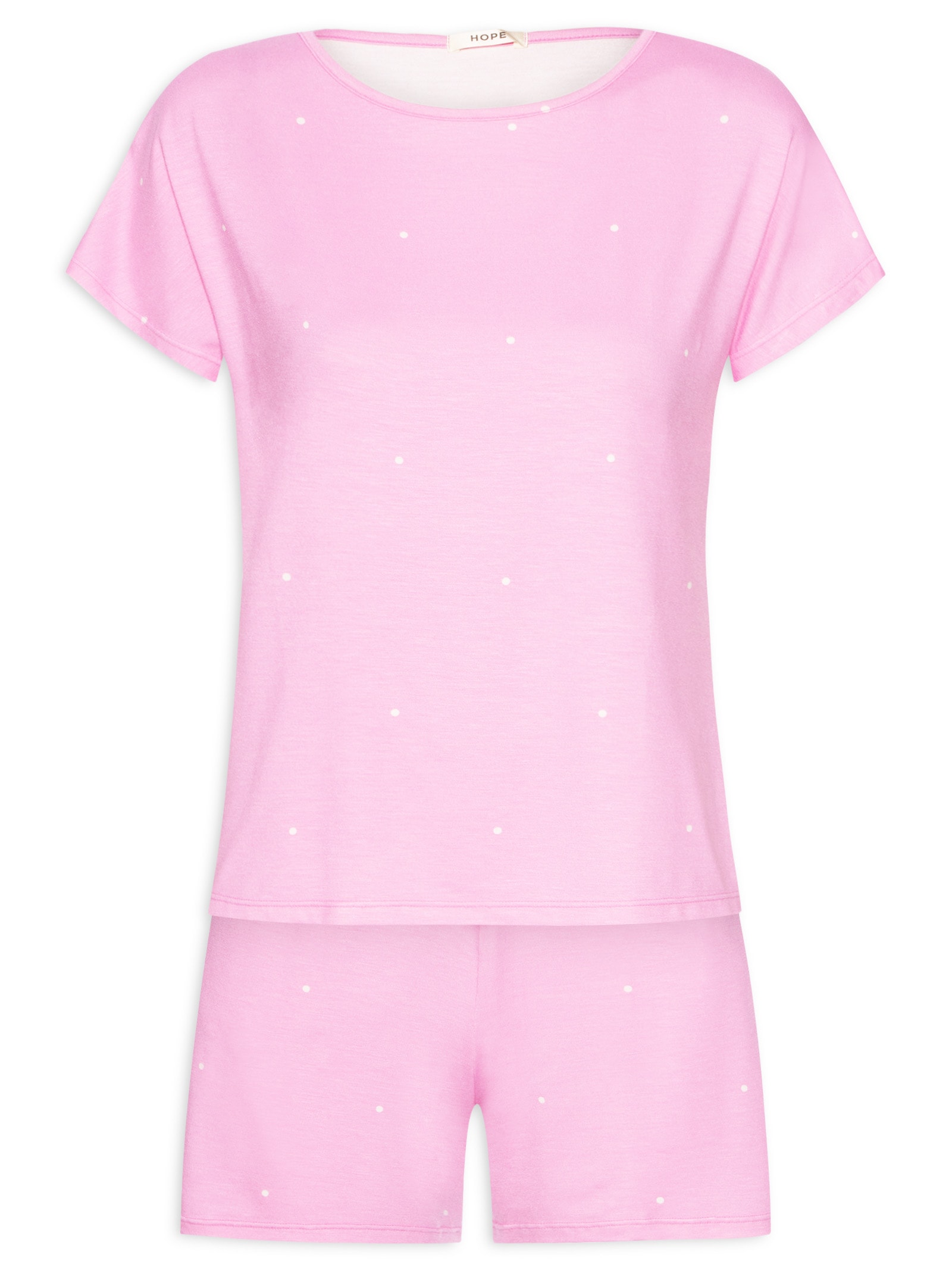 Pijama Feminino Doll em Viscose Dreams Rosa Hope
