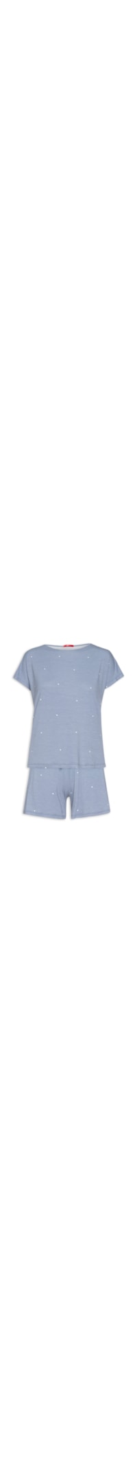 Pijama Feminino Doll em Viscose Dreams - Vinho