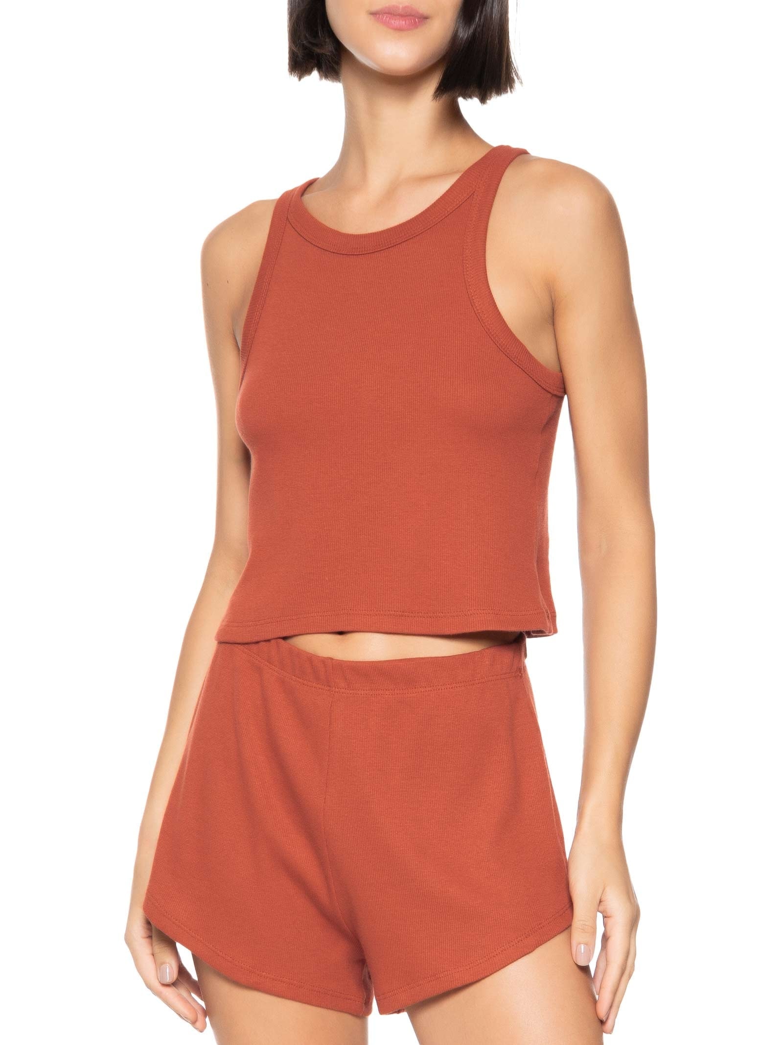 Pijama Feminino Laranja Hering Intimates