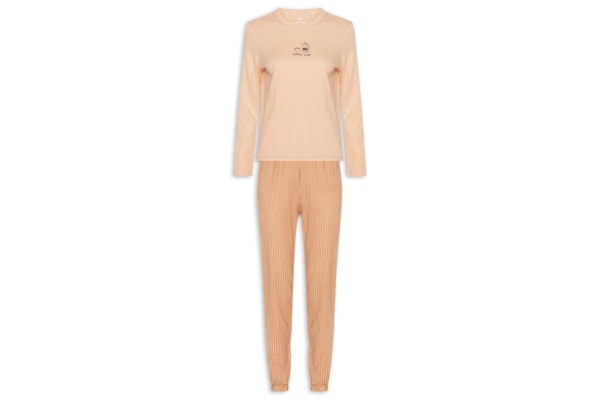 Pijama Feminino - Laranja