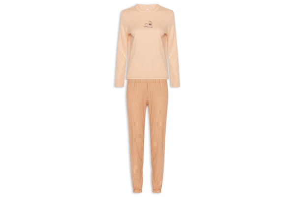 Pijama Feminino - Laranja