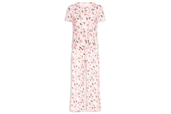 Pijama Feminino Longo Malha Hohoho - Rosa