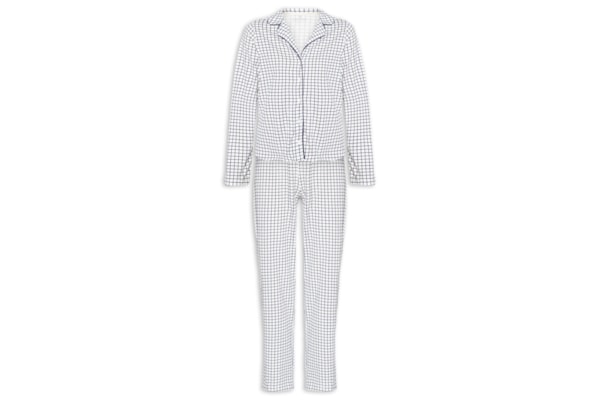 Pijama Feminino Manga Longa - Azul