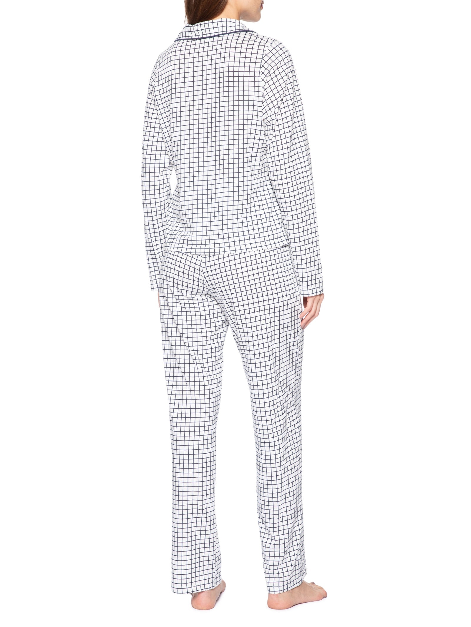 Pijama Feminino Manga Longa Azul Hering Intimates