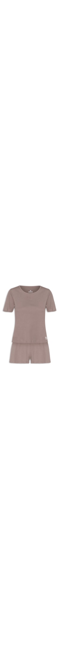 Pijama Feminino - Marrom