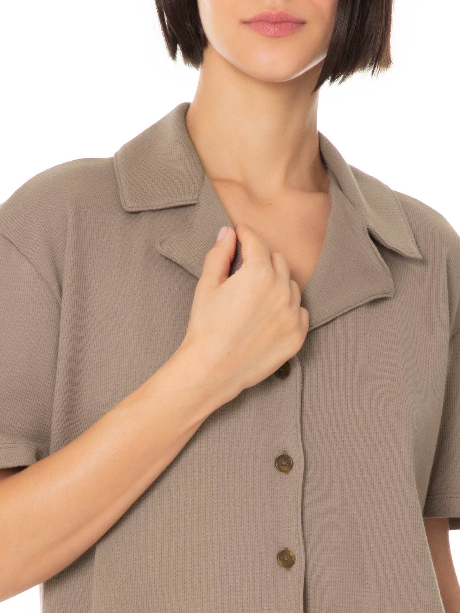 Pijama Feminino Marrom Hering Intimates