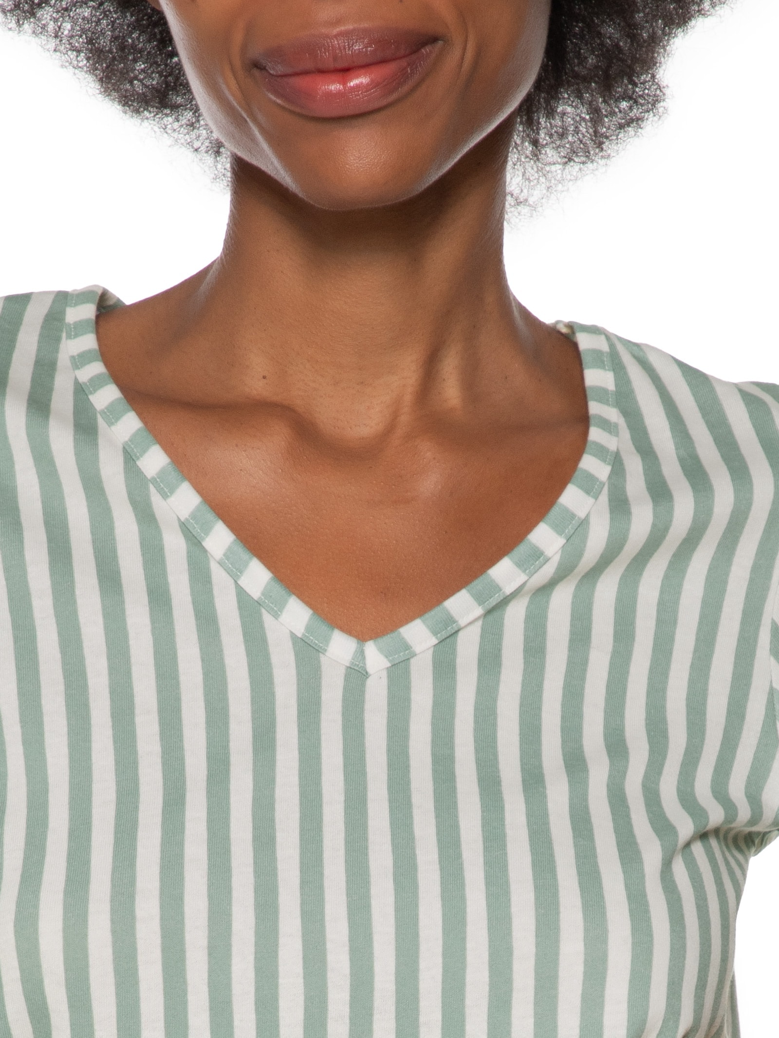 Pijama Feminino Meia Malha Branco Hering Intimates