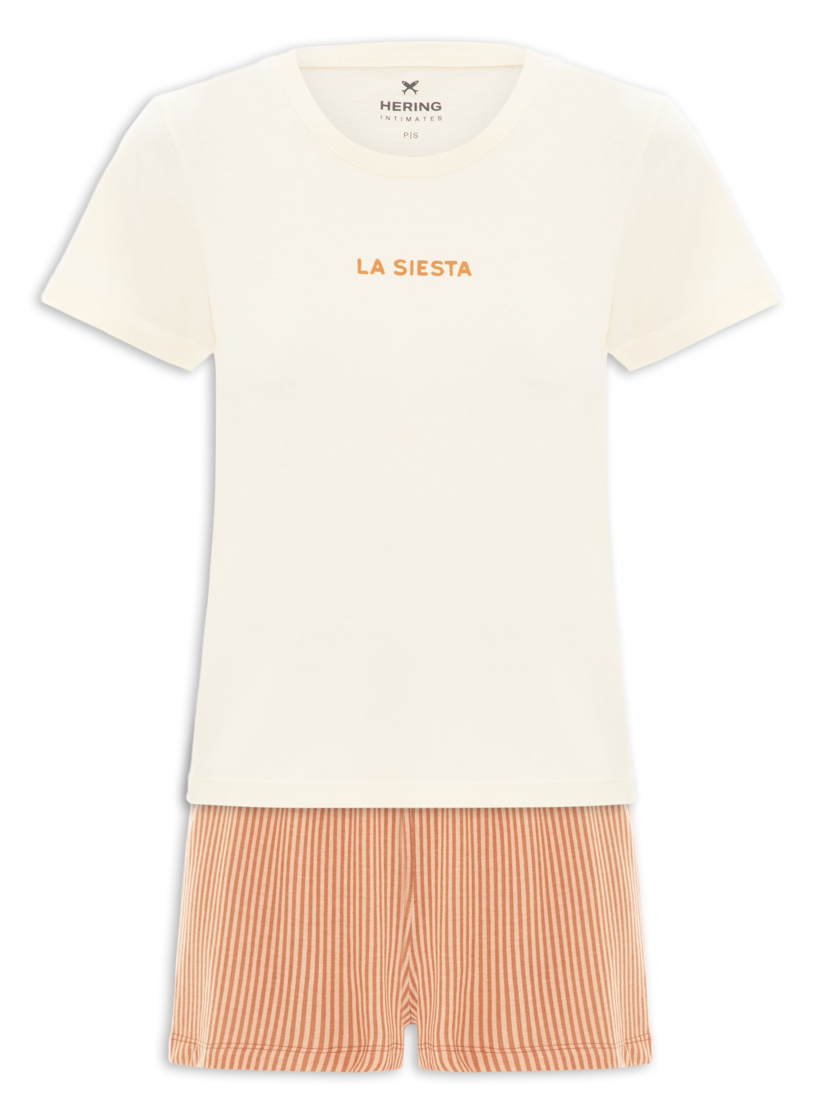 Pijama Feminino MM Amarelo Hering Intimates