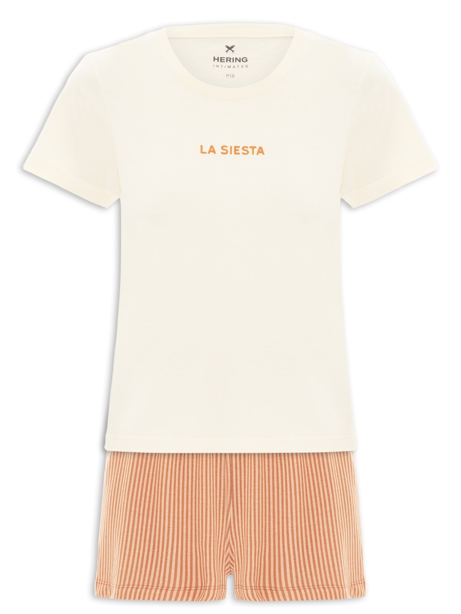 Pijama Feminino MM Amarelo Hering Intimates