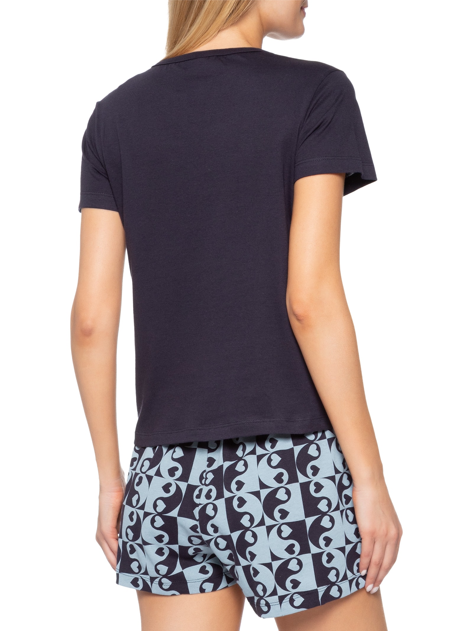 Pijama Feminino MM Azul Hering Intimates