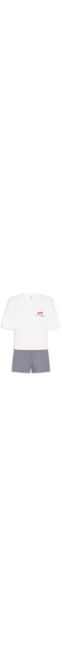 Pijama Feminino MM - Azul