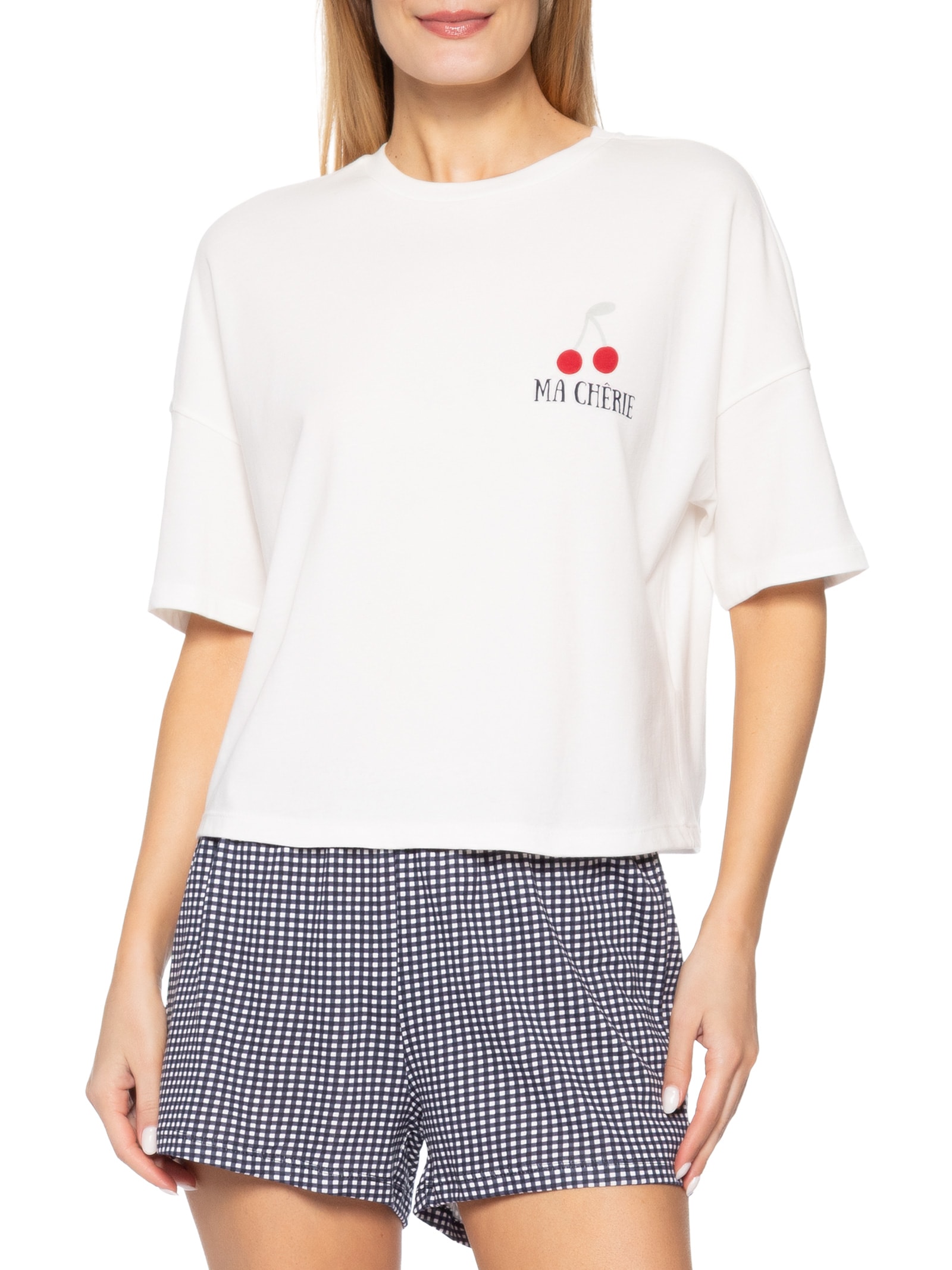 Pijama Feminino MM Azul Hering Intimates