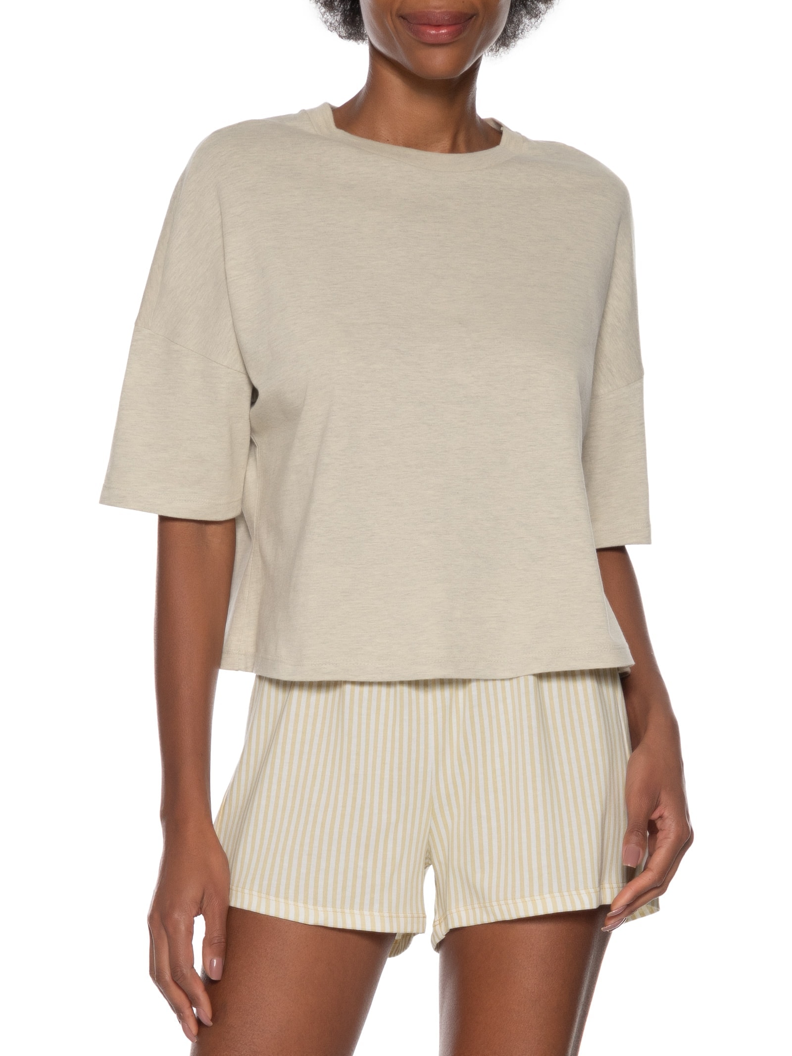 Pijama Feminino MM Bege Hering Intimates