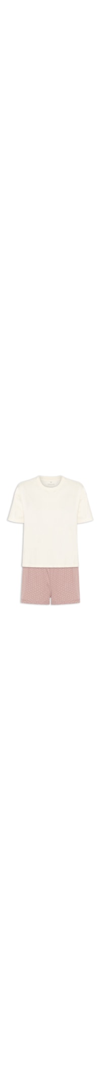 Pijama Feminino MM - Bege