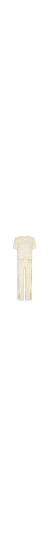 Pijama Feminino MM - Bege