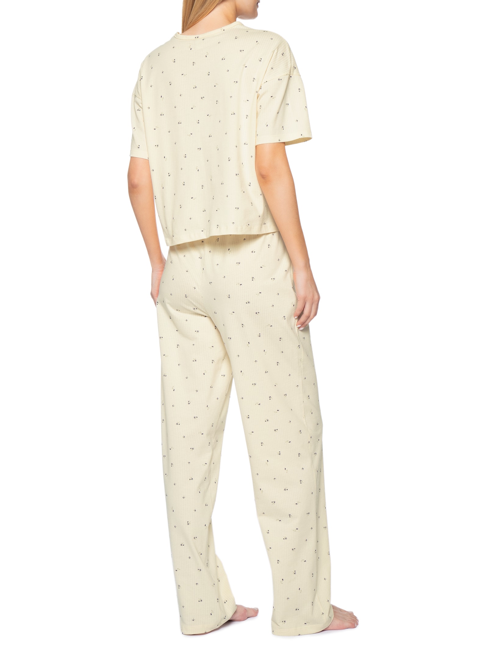 Pijama Feminino MM Bege Hering Intimates