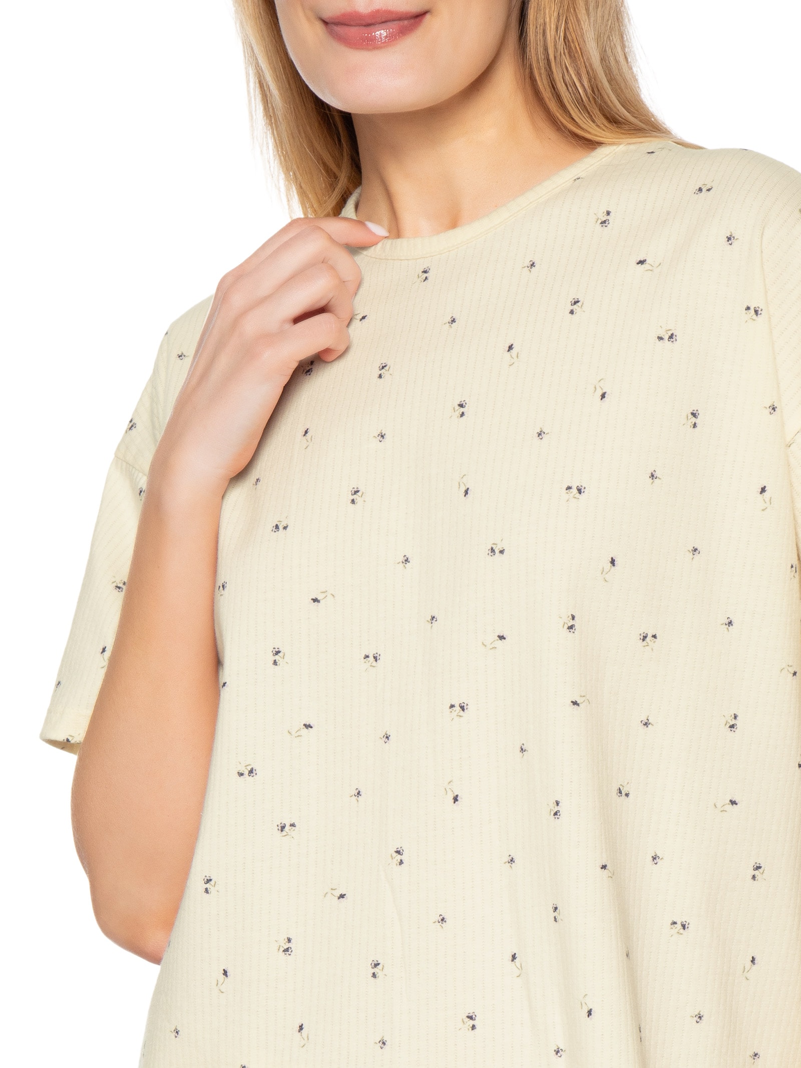 Pijama Feminino MM Bege Hering Intimates