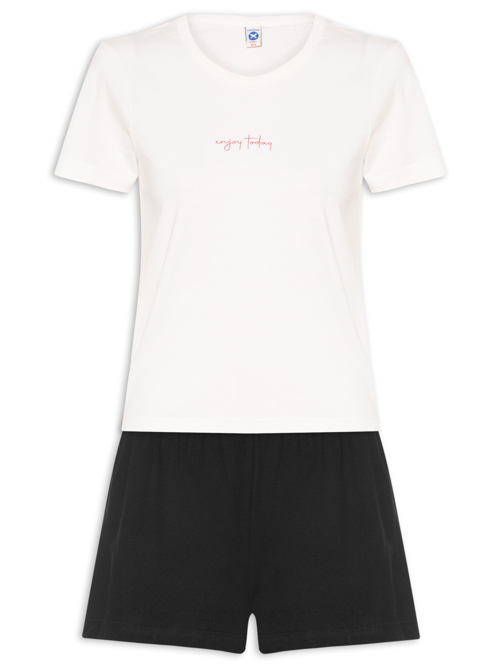 Pijama Feminino MM Branco Hering Intimates