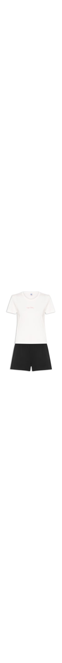 Pijama Feminino MM - Branco
