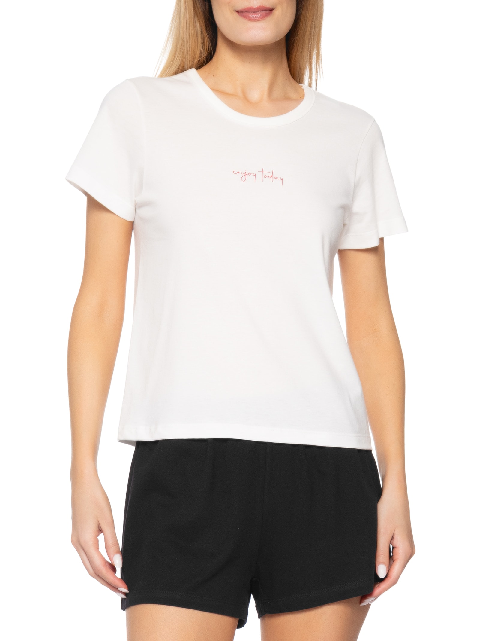 Pijama Feminino MM Branco Hering Intimates