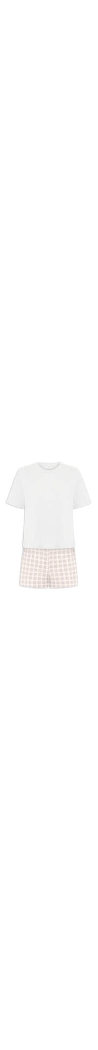 Pijama Feminino MM - Cinza