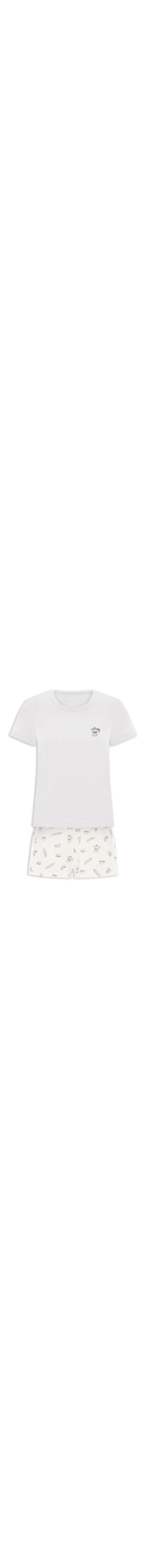 Pijama Feminino MM - Cinza