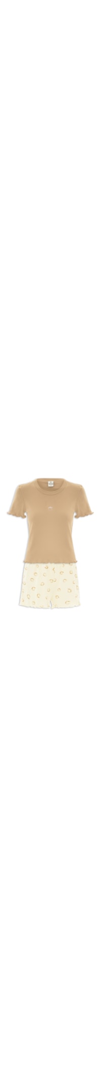 Pijama Feminino MM - Marrom