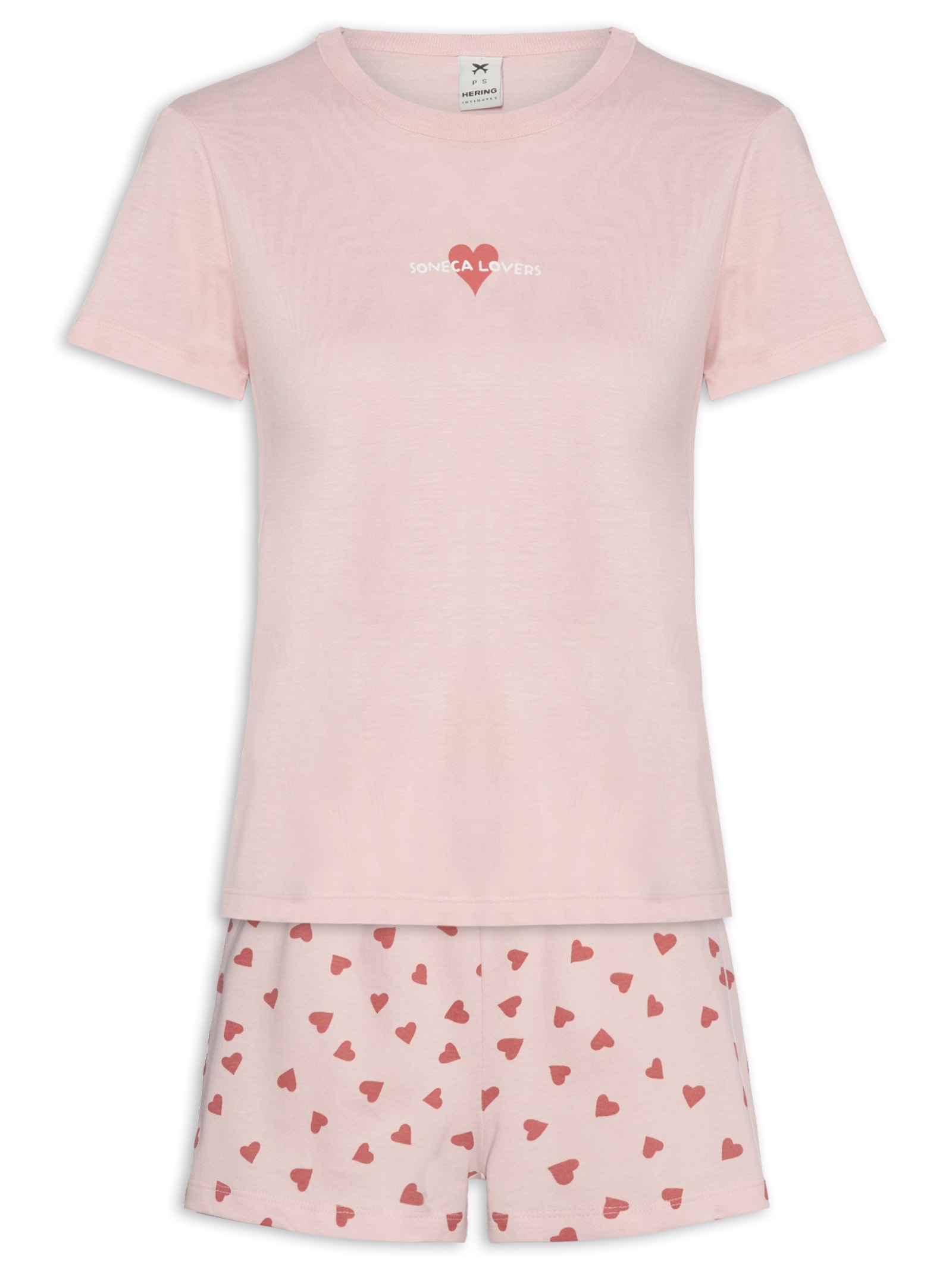 Pijama Feminino MM Rosa  Hering Intimates