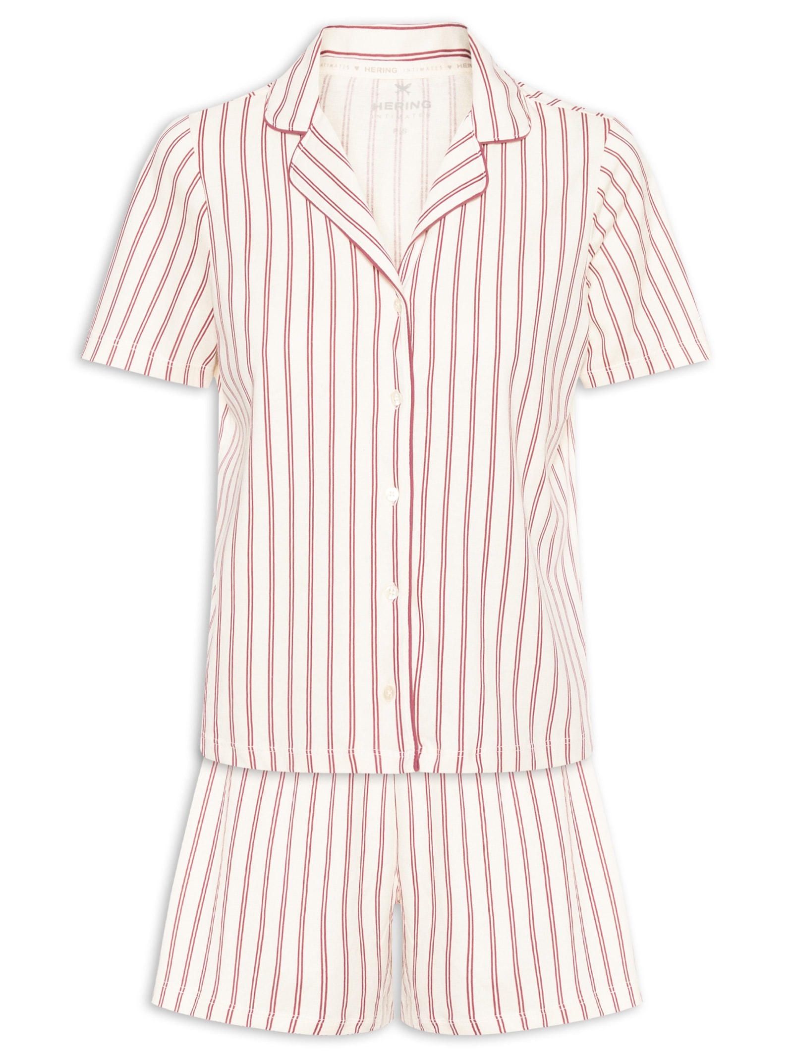 Pijama Feminino MM Vermelho Hering Intimates