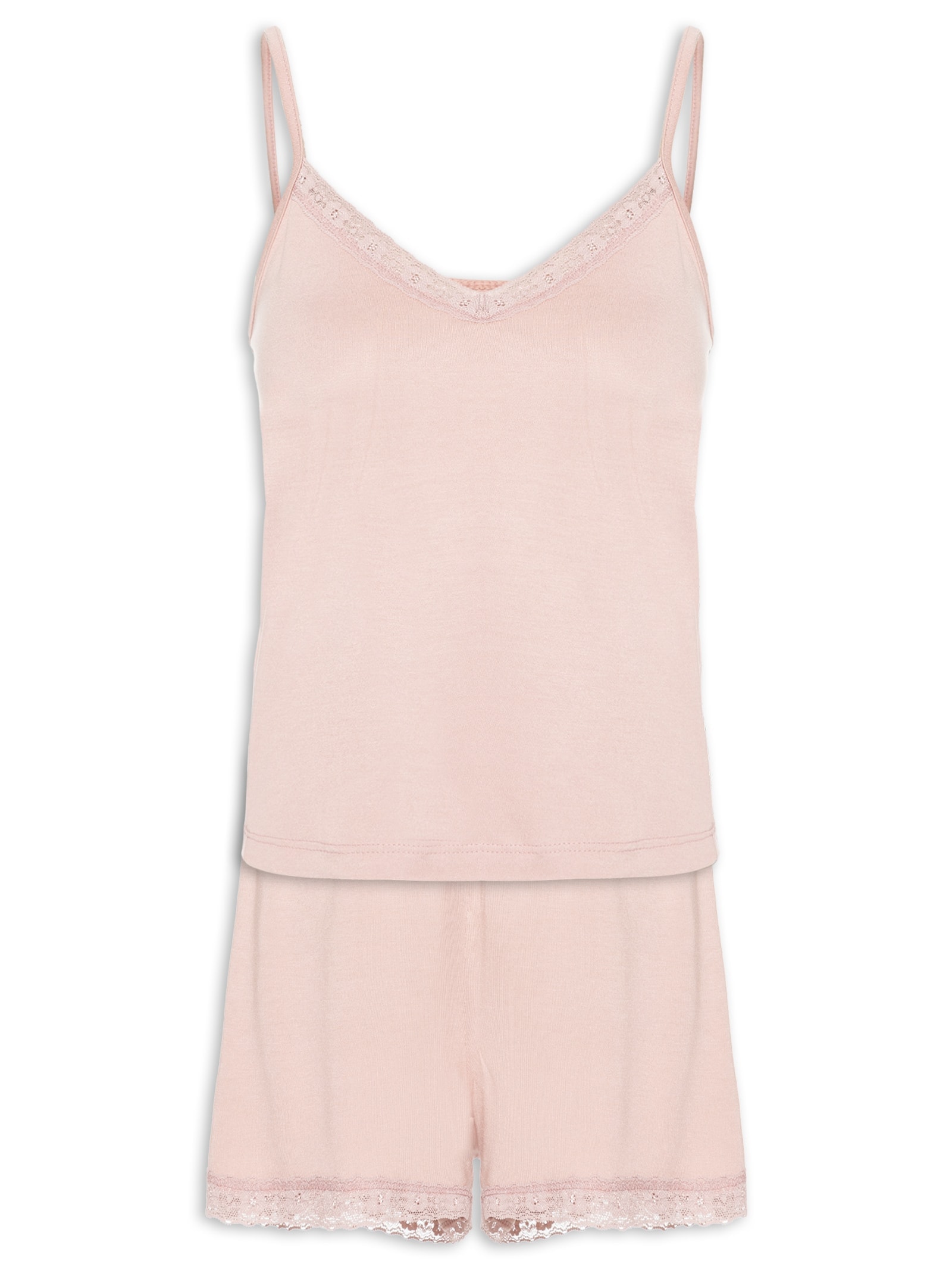 Pijama Feminino Rosa Hering Intimates