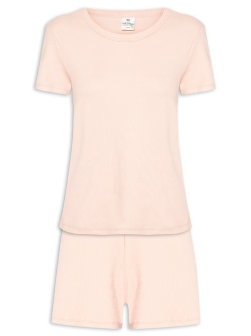 Pijama Feminino – Rosa