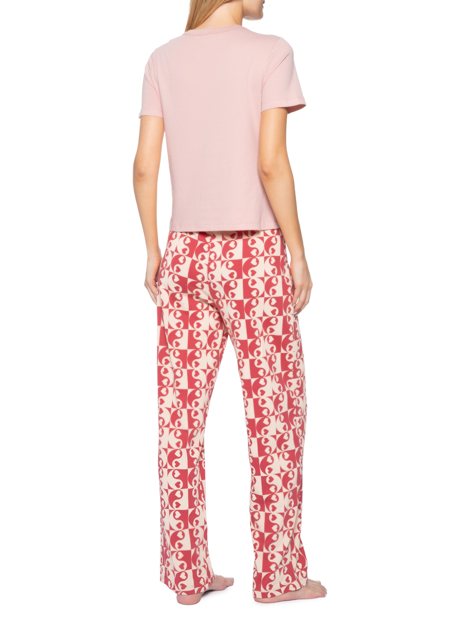 Pijama Feminino Rosa Hering Intimates
