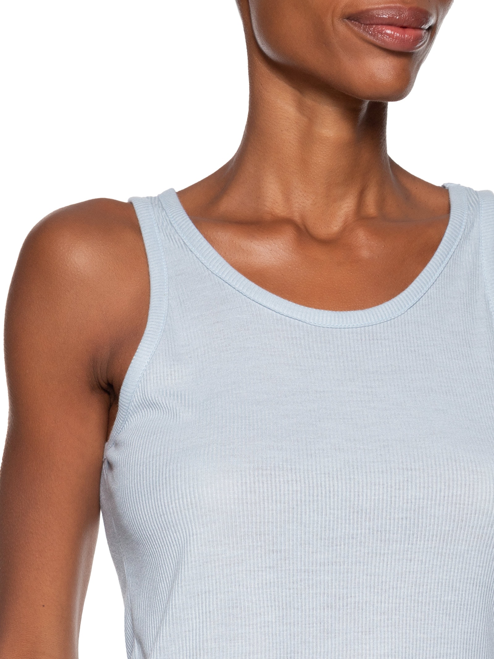 Pijama Feminino Sem Manga Azul Hering Intimates