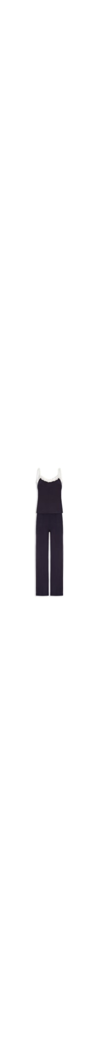 Pijama Feminino Sem Manga - Azul