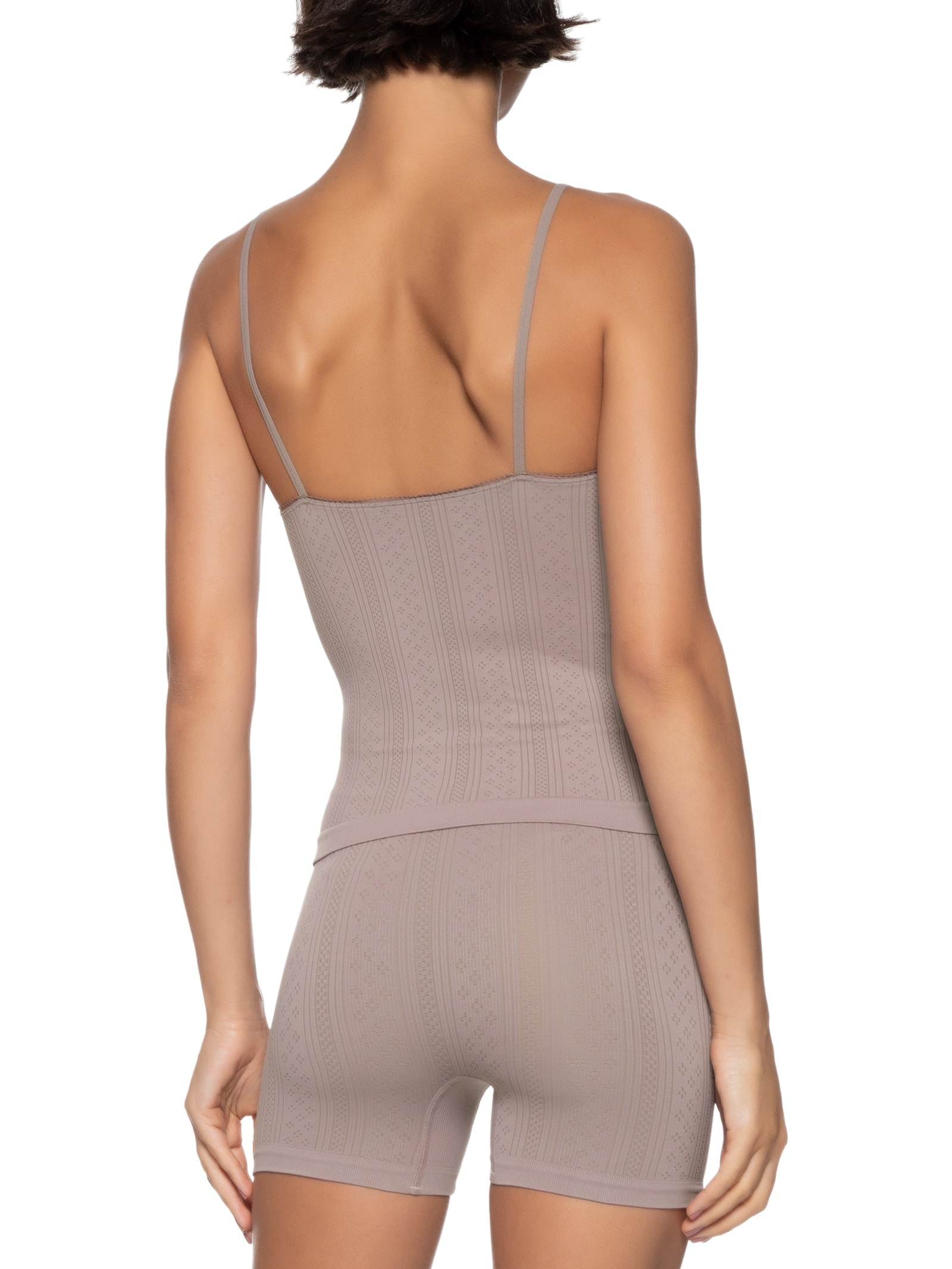 Pijama Feminino Sem Manga Rosa Hering Intimates