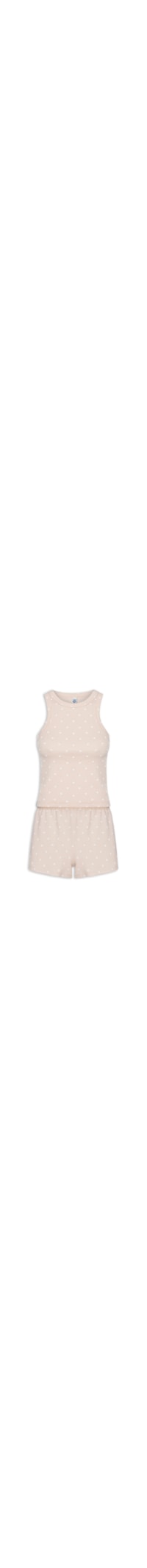 Pijama Feminino Sem Manga - Rosa