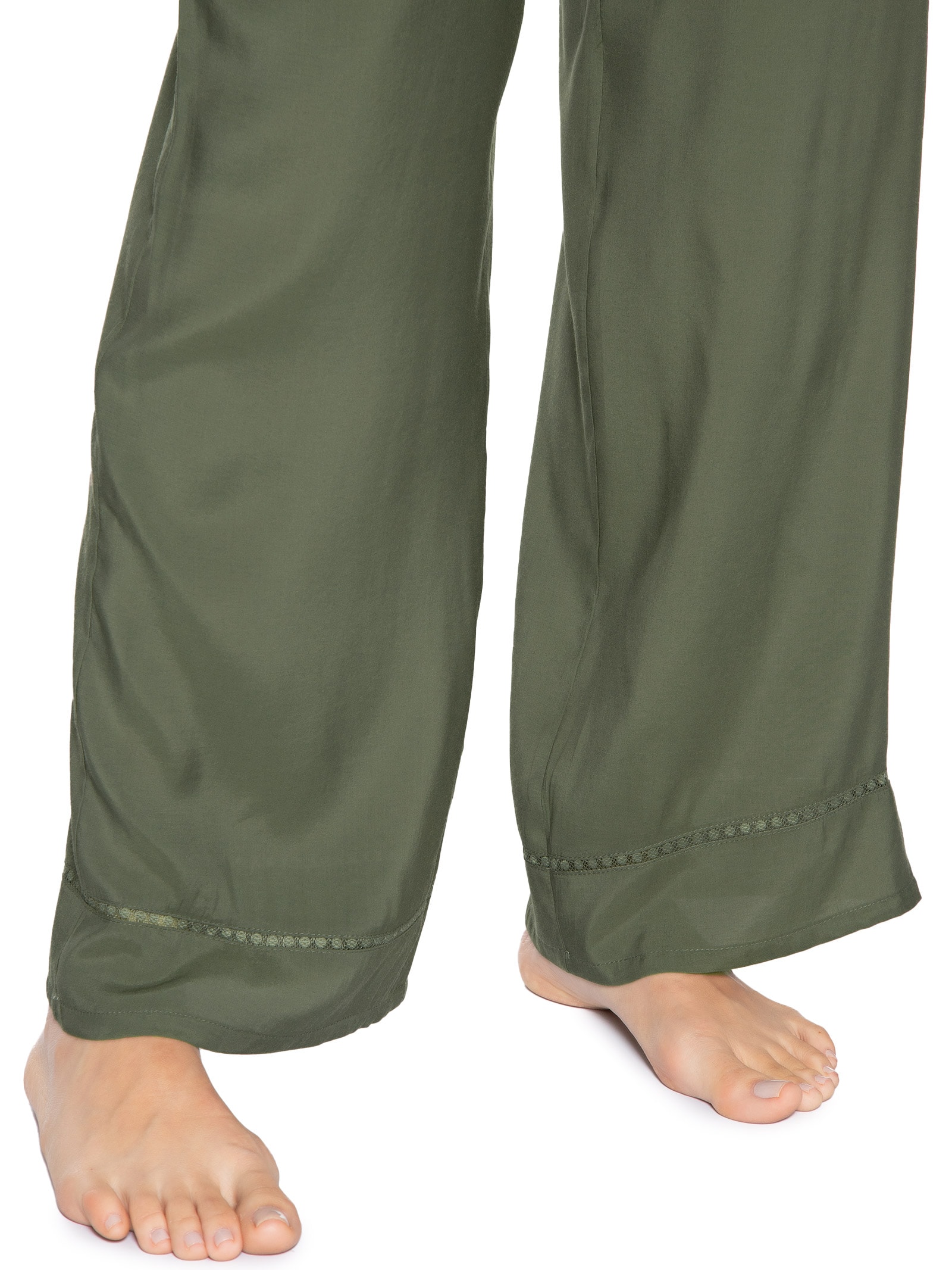 Pijama Feminino Sem Manga Verde Hering Intimates