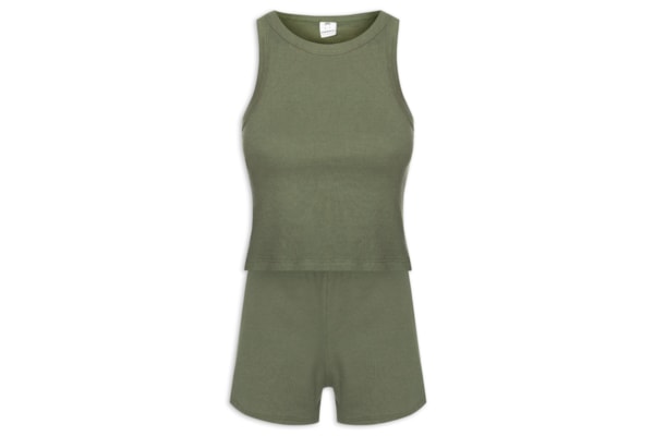 Pijama Feminino - Verde 