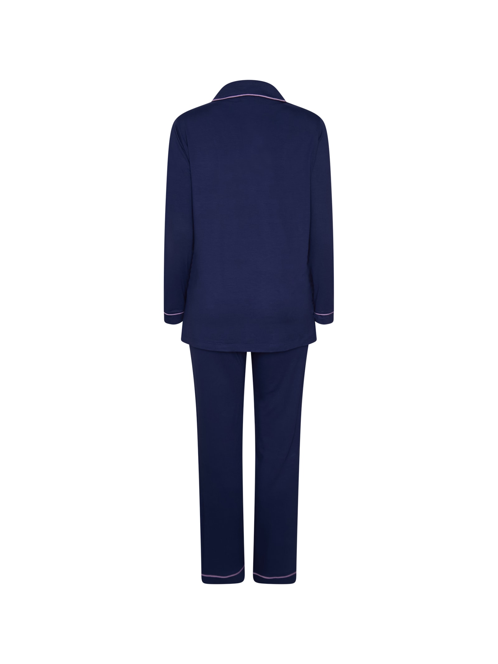 Pijama Longo Classic Azul Suntime